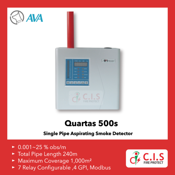 AVA QUARTAS-500s Single Pipe Aspirating Smoke Detector