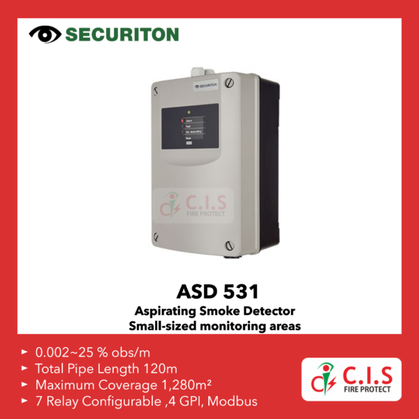 Securiton SecuriSmoke ASD 531 Aspirating Smoke Detector