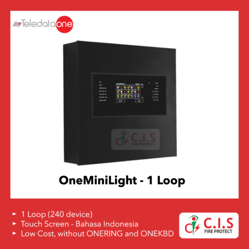 Teledata OneMiniLight 1 Loop Panel Light Version With Full Loop 240 Devices